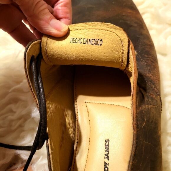 Cody James nwt, apache leather men's  shoes size 10&1/2 - Picture 8 of 9